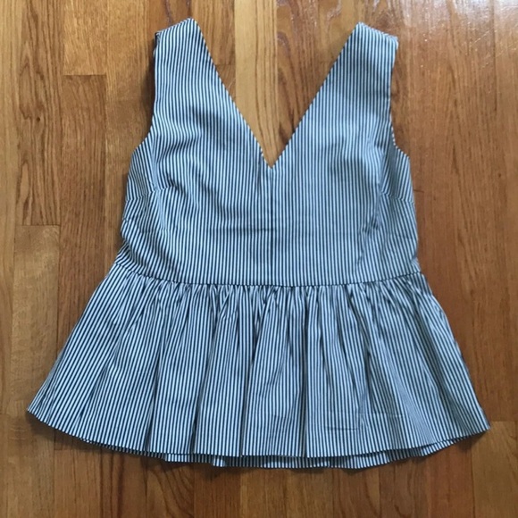 J Crew Peplum Top - Picture 2 of 3
